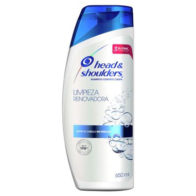 Shampoo Head & Shoulders Limpieza Renovadora - Frasco 650 ML