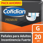 Pa&ntilde;al Cotidian Premium Talla G - Bolsa 20 UN, , large image number null
