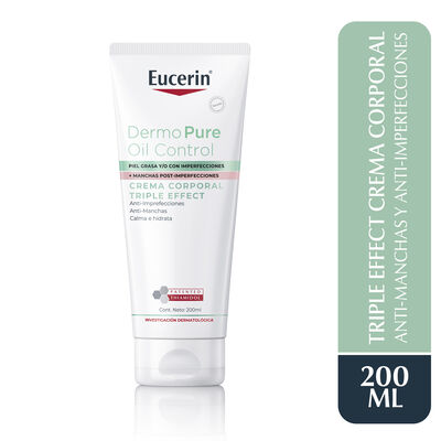 Eucerin Dermopure Triple Effect Crema Corporal - Frasco 200 ML