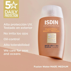 Isdin Fotoprotector Fusion Water Magic Color Medium SPF 50 - Frasco 50 ML, , large image number null
