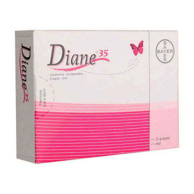 Diane-35 Grageas  - Caja 21 UN