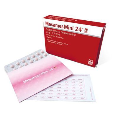 Mesames Mini 24 Comprimido recubierto - Caja 24 UN