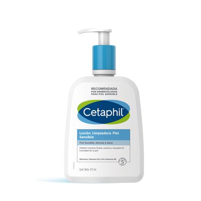Cetaphil Loci&oacute;n Limpiadora Humectante - Frasco 473 Ml