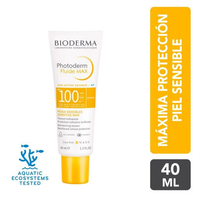 Bioderma Photoderm Fluide Max Invisible SPF 100 - Frasco 40 ML