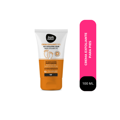 Crema exfoliante para pies Frasco 100 Ml