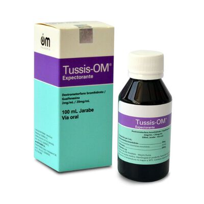 Jarabe Tussis-OM Expectorante - Frasco 100 ML
