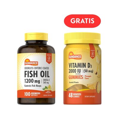 Fish Oil 1200 Mg - Frasco 100 UN