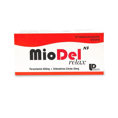 Miodel Relax NF Tabletas - Caja 30 UN
