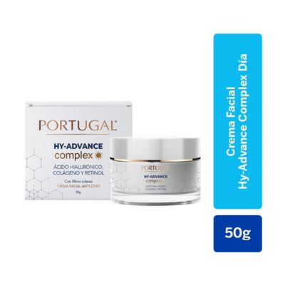 Portugal Crema Facial HY-Advance Complex Dia - Frasco 50 G
