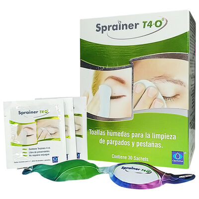 Sprainer T4-0 Toallas H&uacute;medas - Caja 30 UN