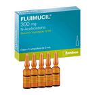 Fluimucil 300Mg/3ML Ampolla - Caja 5 UN, , large image number null