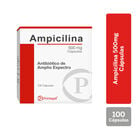 Ampicilina 500 Mg C&aacute;psulas - Caja 100 UN, , large image number null