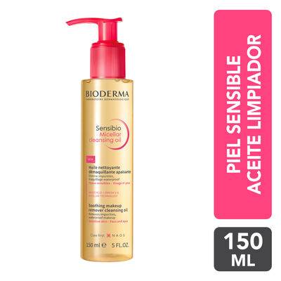 Bioderma Sensibio Aceite Micelar Limpiador - Frasco 150 ML