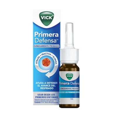 Vick Primera Defensa Soluci&oacute;n - Frasco 15 ML