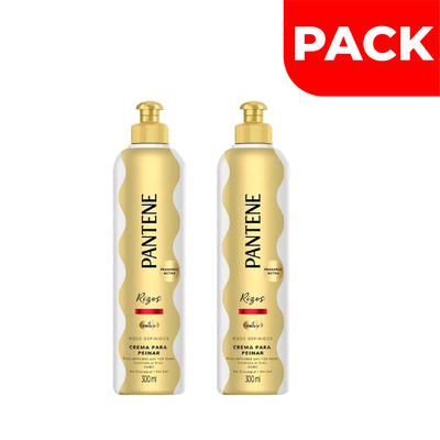 Pack Crema Para Peinar Pantene Rizos - Frasco 300 ML
