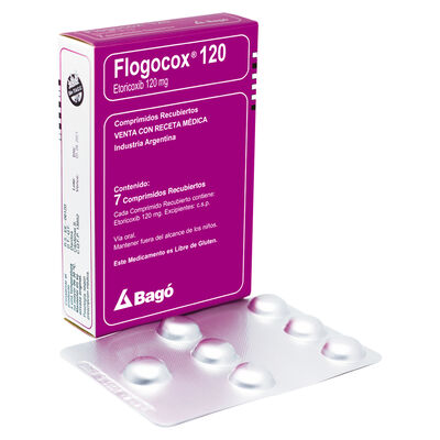 Flogocox 120 120 Mg Comprimido Recubierto - Caja 7 UN