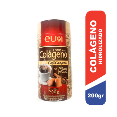 Euvi Col&aacute;geno Sabor Caf&eacute; Campesino - Pote 200 G