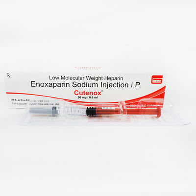 Cutenox 60Mg/0.6Ml Soluci&oacute;n Inyectable - Ampolla 1 UN