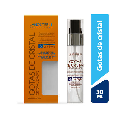 Reparador de Puntas Lanosterin Gotas de Cristal - Frasco 30 ML