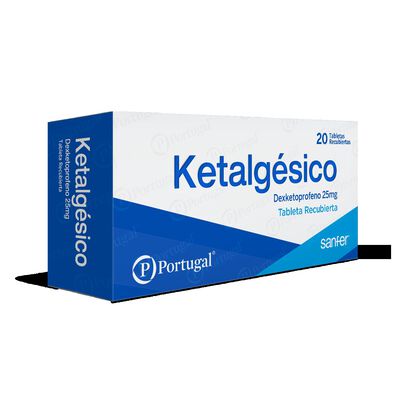 Ketalgesico 25mg Tableta Recubierta - Caja 20 UN