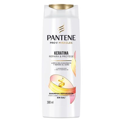 Shampoo Pantene Keratina- Frasco 300 ML