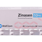 Zinasen 10 Mg Tabletas - Caja 20 UN, , large image number null
