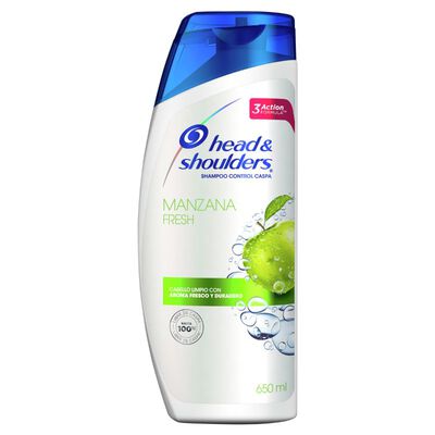 Shampoo Head & Shoulders Control Caspa Manzana Fresh - Frasco 650 Ml
