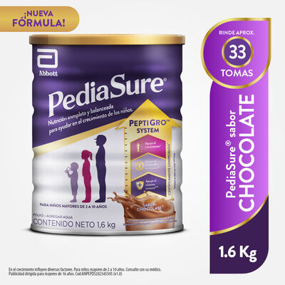 Pediasure Triplesure Chocolate - Lata 1.6 Kg