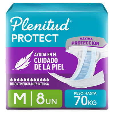 Pa&ntilde;al Plenitud Protect Talla M - Bolsa 8 UN