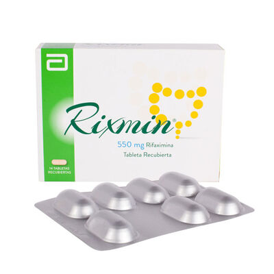 Rixmin 550mg Tableta Recubierta - Bl&iacute;ster 7 UN