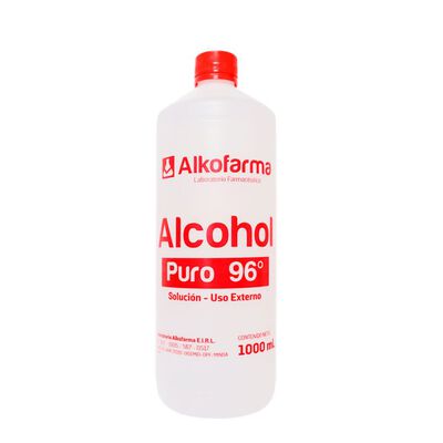 Alcohol 96&deg; Alkofarma - Frasco 1000 ML