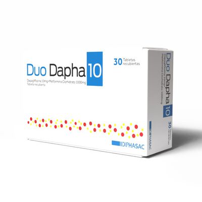 Duo Dapha 10 Tabletas Recubiertas - Caja 30 UN