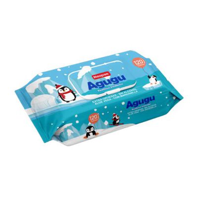Toallitas H&uacute;medas Agugu  - Bolsa 120 UN