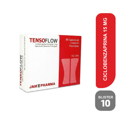 Tensoflow 15MG - Blister 10  tabletas recubiertas