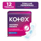 Kotex Toalla Higi&eacute;nica Nocturna Discreta - Bolsa 12 UN, , large image number null