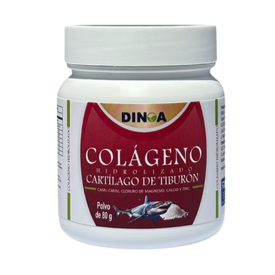 Col&aacute;geno Con Cartilago De Tibur&oacute;n - Frasco 80 Gr