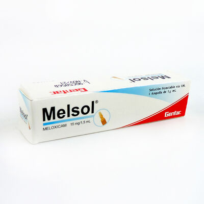 Melsol 15 Mg - Ampolla 1 UN