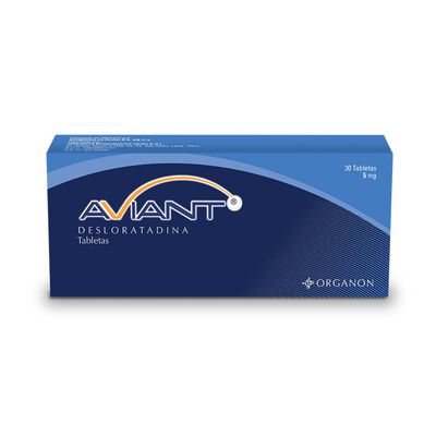 Aviant 5 Mg Tabletas - Caja 30 UN