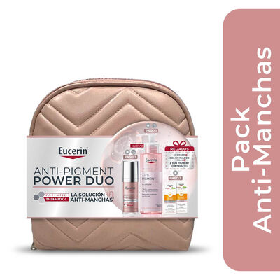 Pack Eucerin Antipigment S&eacute;rum + Gel Limpiador + Fotoprotecci&oacute;n - 4 UN
