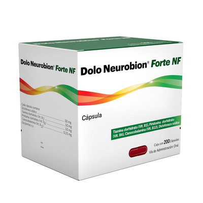 Dolo Neurobion Forte NF C&aacute;psulas - Bl&iacute;ster 4 UN