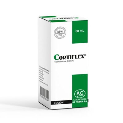 Cortiflex 0.025% Loci&oacute;n - Frasco 60 Ml