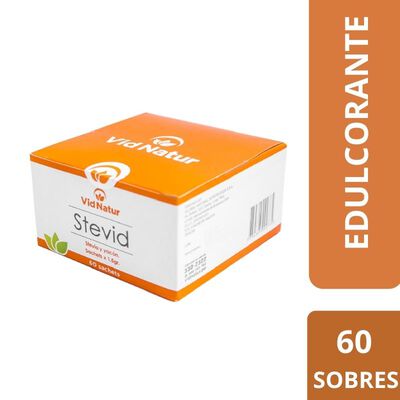 Stevia Stevid Sachet - Caja 60 UN