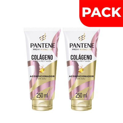 Pack Acondicionador Pantene Col&aacute;geno - Frasco 250 ML