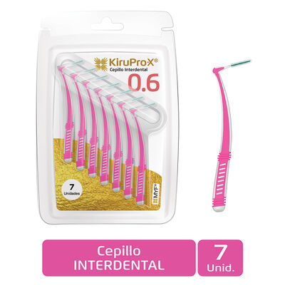 Kiruprox 0.6 Cepillo Interproximal - Bl&iacute;ster 7 UN