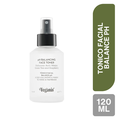 Veganis T&oacute;nico Facial Balance PH - Frasco 120 ML