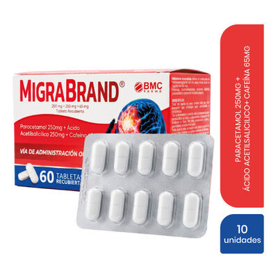 Migrabrand &reg; 250 mg - Blister 10 UN