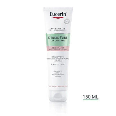 Eucerin DermoPure Gel Limpiador - Frasco 150 Ml