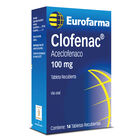 Clofenac 100mg - Caja 14 Tableta recubierta, , large image number null