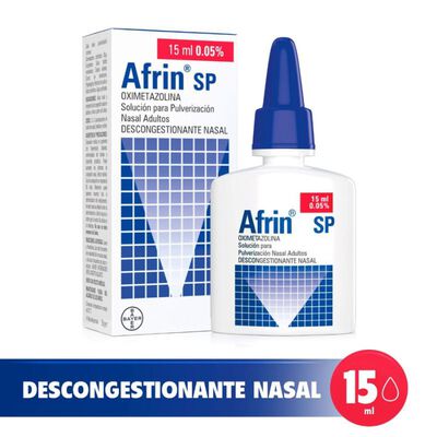 Afrin Sp 0.05% Descongestionante Nasal Soluci&oacute;n - Frasco 15 ML