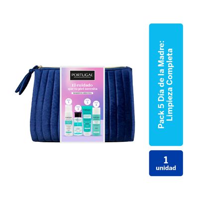 Pack Neceser Portugal + Tratamiento Limpieza Facial - Pack 4 UN